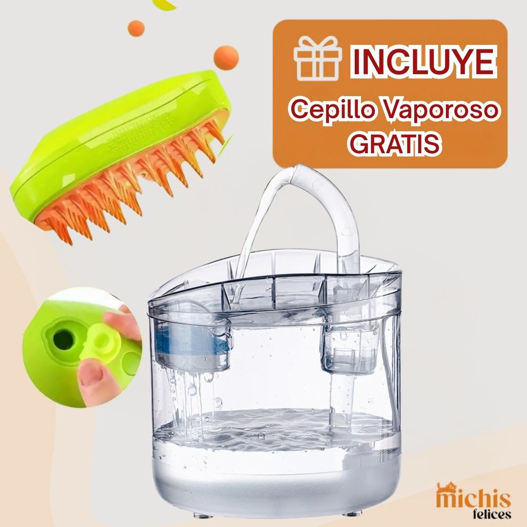 Michi Fuente Purificadora + REGALO ESPECIAL PARA TU MICHI