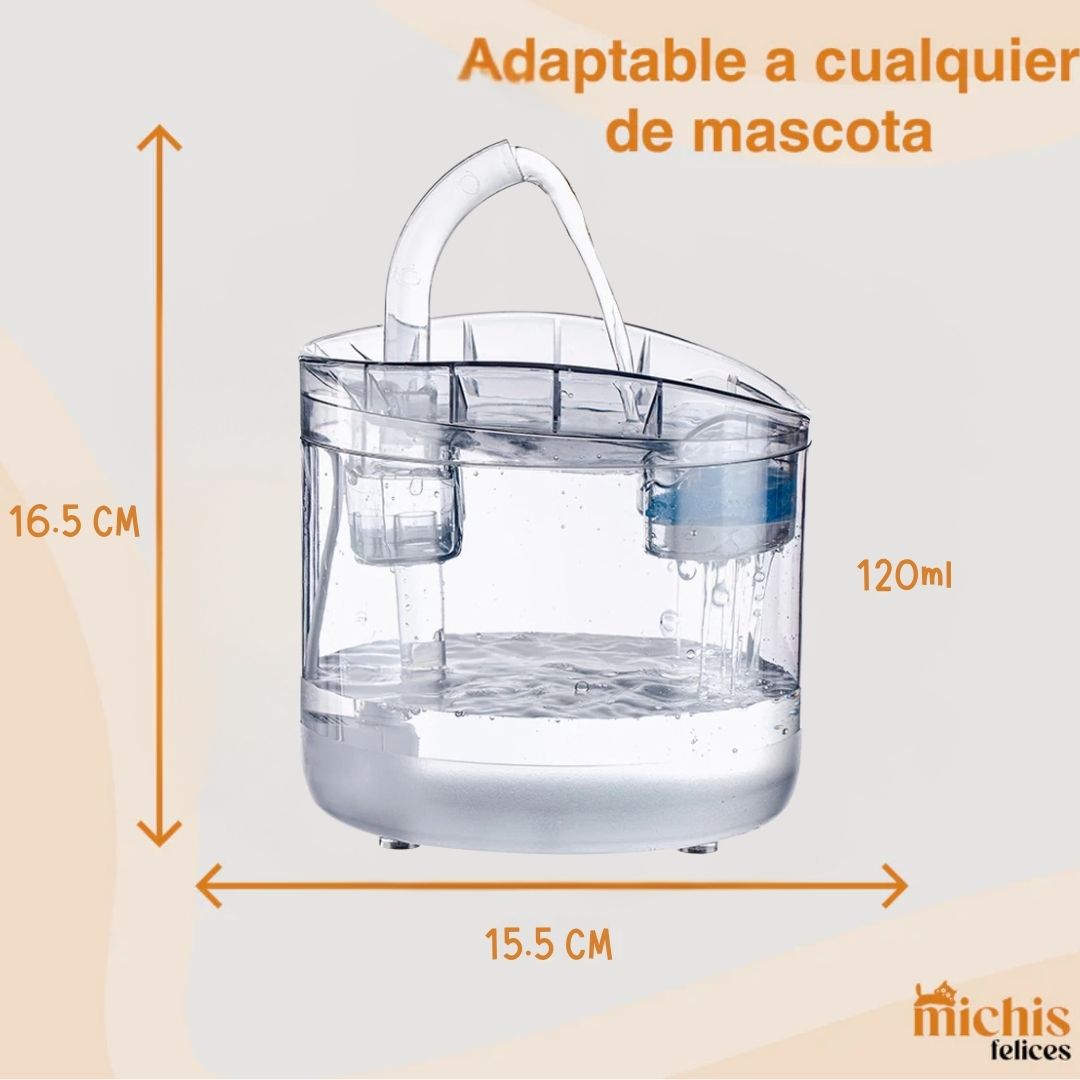 Michi Fuente Purificadora + REGALO ESPECIAL PARA TU MICHI