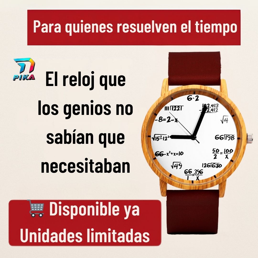 Equatime - Reloj Matemático